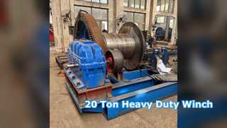 20 Ton Electric Winch Heavy Duty Marine Anchor Solution
