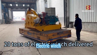 Production of 20-ton electric winches