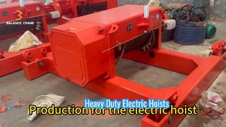 Production for the electric hoist