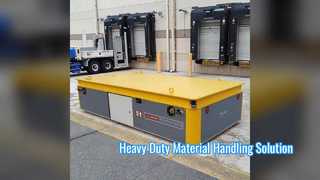 Heavy Duty Trackless Electric Transfer Cart Solutions