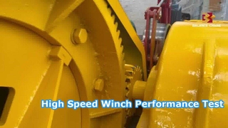 Testing of the electirc winch