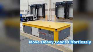 Heavy Duty Trackless Transfer Cart for Factory Logistics