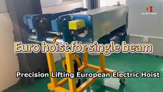 European Electric Hoist High Precision Lifting Solution
